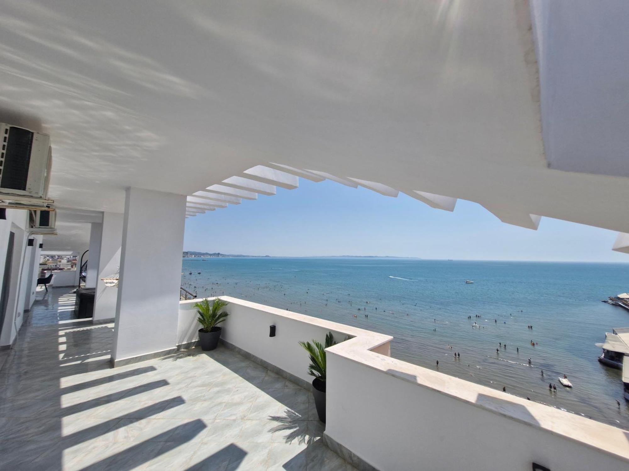 Villa Luxury Penthouse Durrës Esterno foto