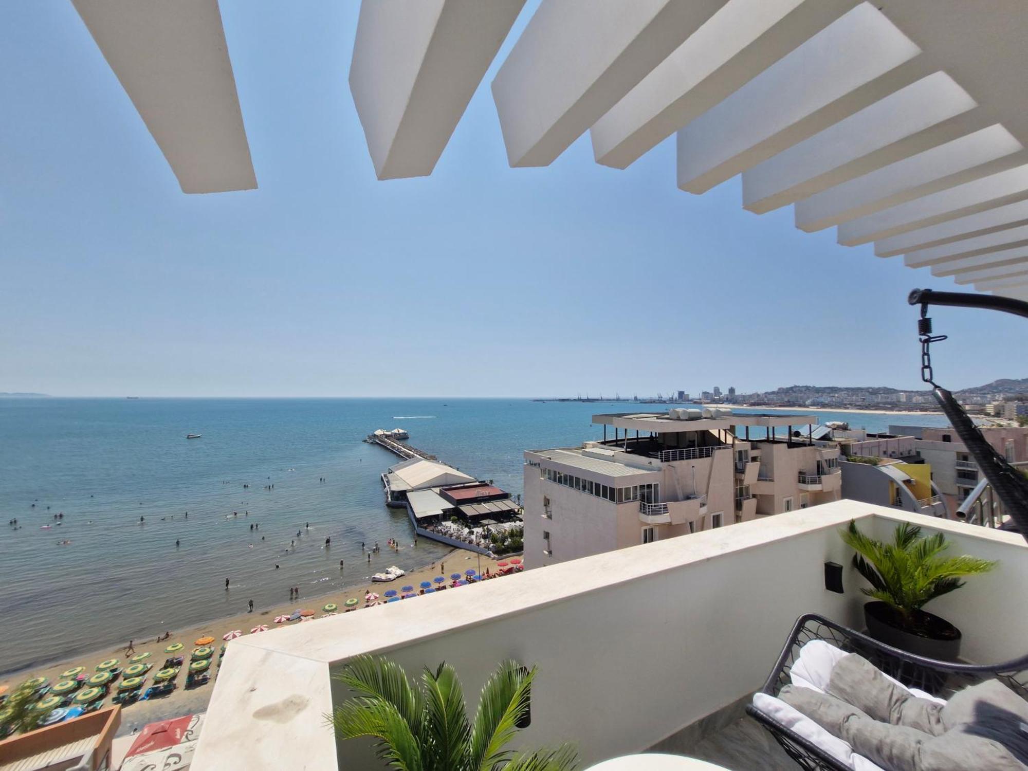 Villa Luxury Penthouse Durrës Esterno foto