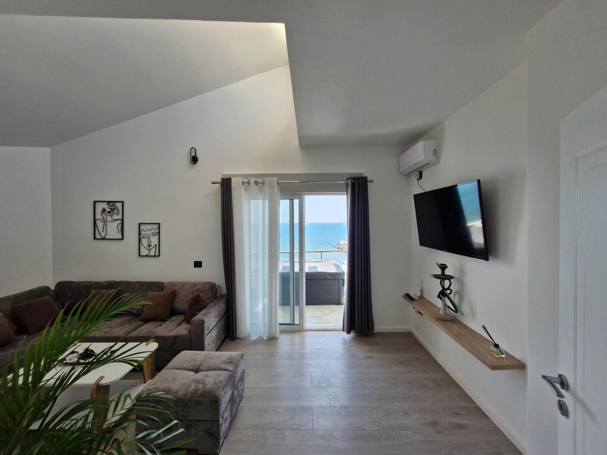 Villa Luxury Penthouse Durrës Esterno foto